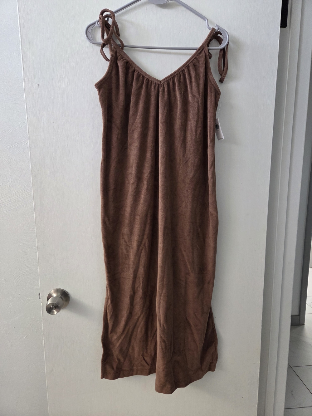 Old Navy Brown Terry Tank Dress